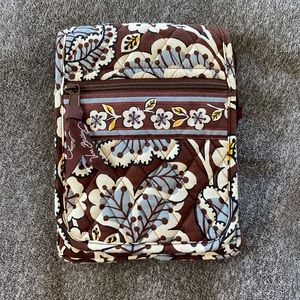 Vera Bradley Mini Cross body in Slate Blooms